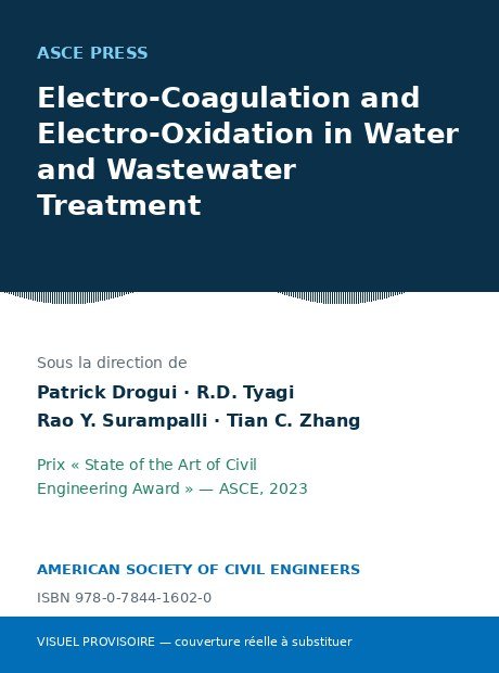 Visuel provisoire — Electro-Coagulation and Electro-Oxidation in Water and Wastewater Treatment (ASCE Press)